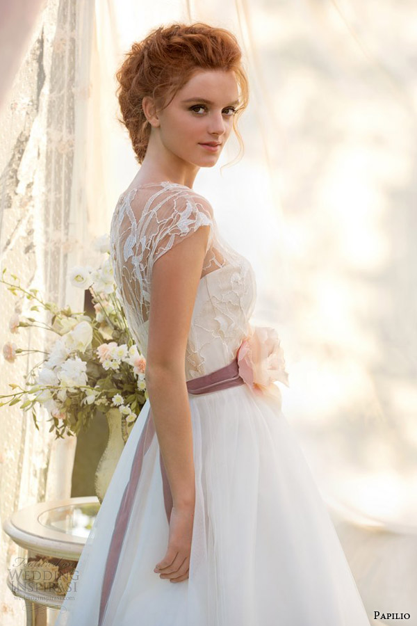 2014 papilio sole mio denila wedding dress