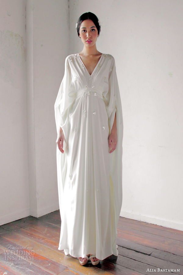 alia bastamam 2013 bridal kaftan caftan wedding dress