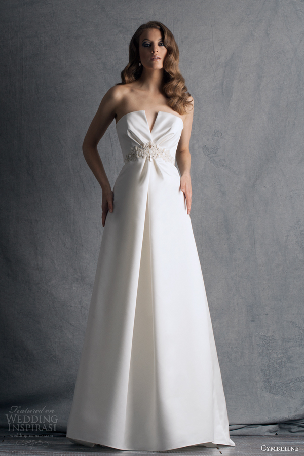 cymbeline paris 2014 hilma strapless wedding dress