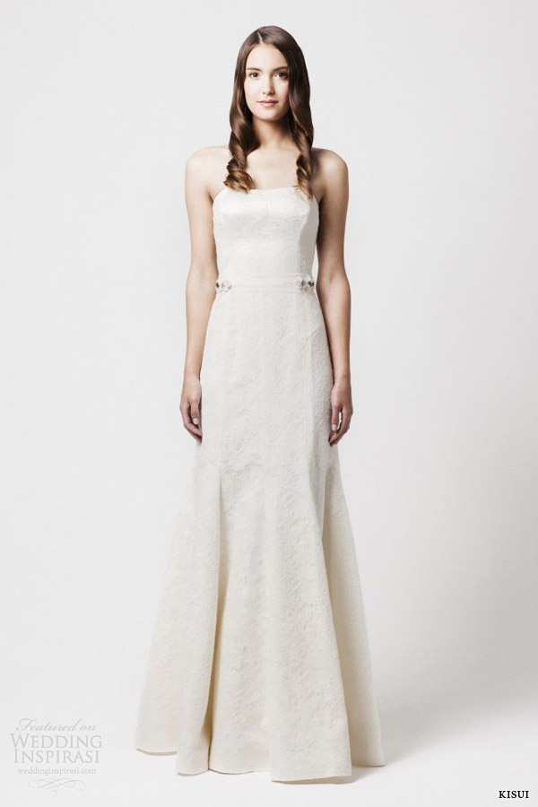 kisui 2014 ajani strapless wedding dress