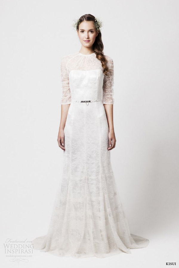 kisui 2014 alexine lace wedding dress sleeves
