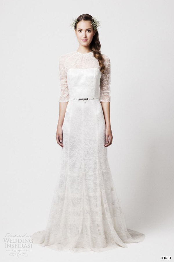kisui 2014 alexine lace wedding dress sleeves kisui 2014 alexine lace wedding dress sleeves
