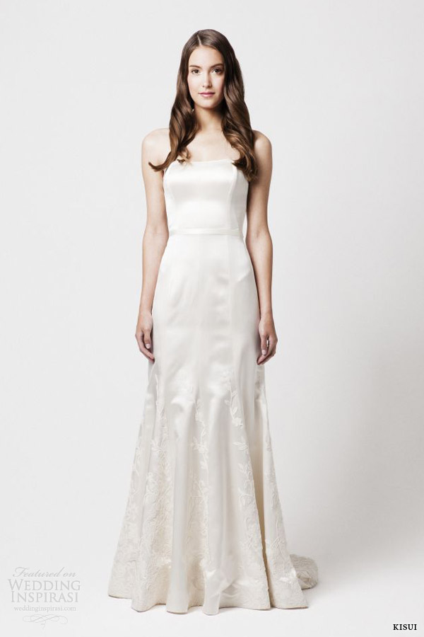 kisui berlin 2014 anisa strapless wedding gown