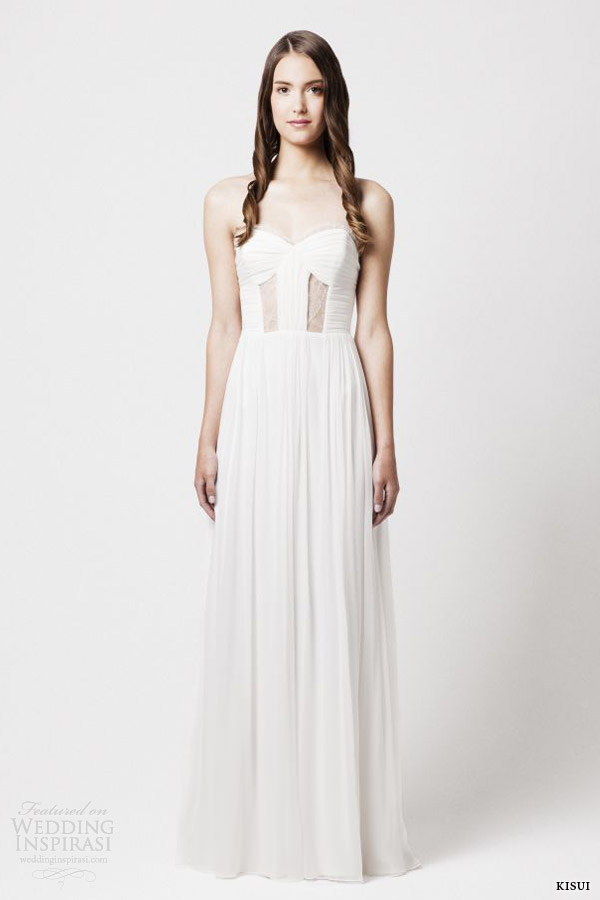 kisui berlin bridal 2014 leya wedding dress lace panels kisui berlin bridal 2014 leya wedding dress lace panels