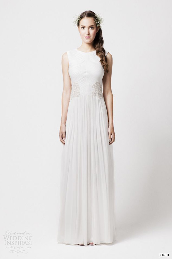 kisui brautmode berlin 2014 lana sleeveless wedding dress kisui brautmode berlin 2014 lana sleeveless wedding dress