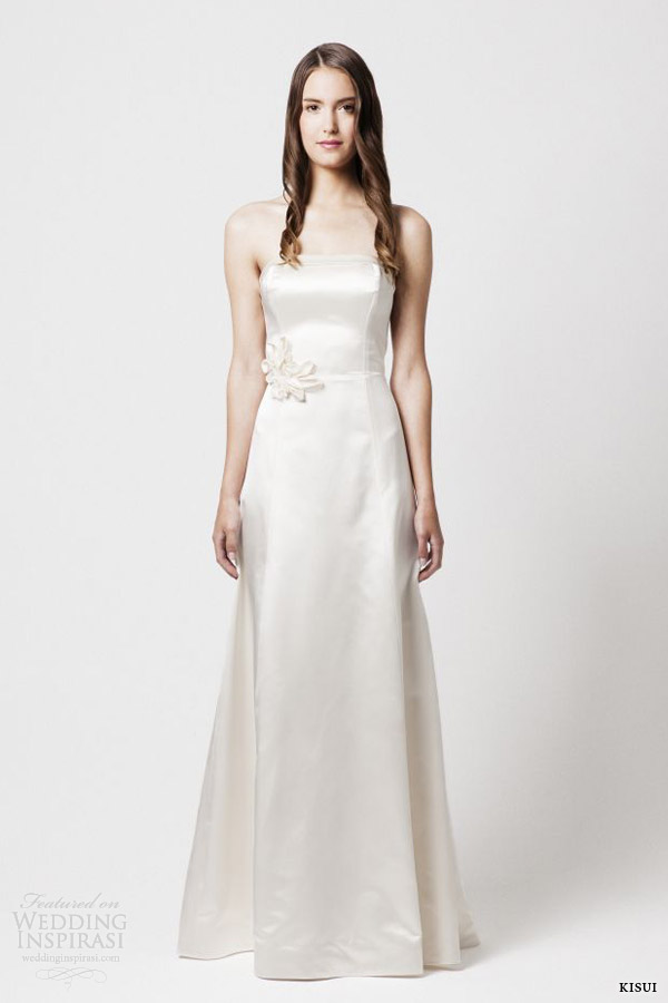 kisui wedding dresses 2014 jalia strapless gown
