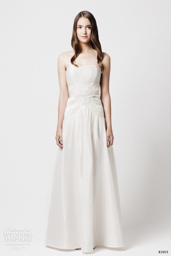 kisui wedding dresses 2014 mara strapless gown