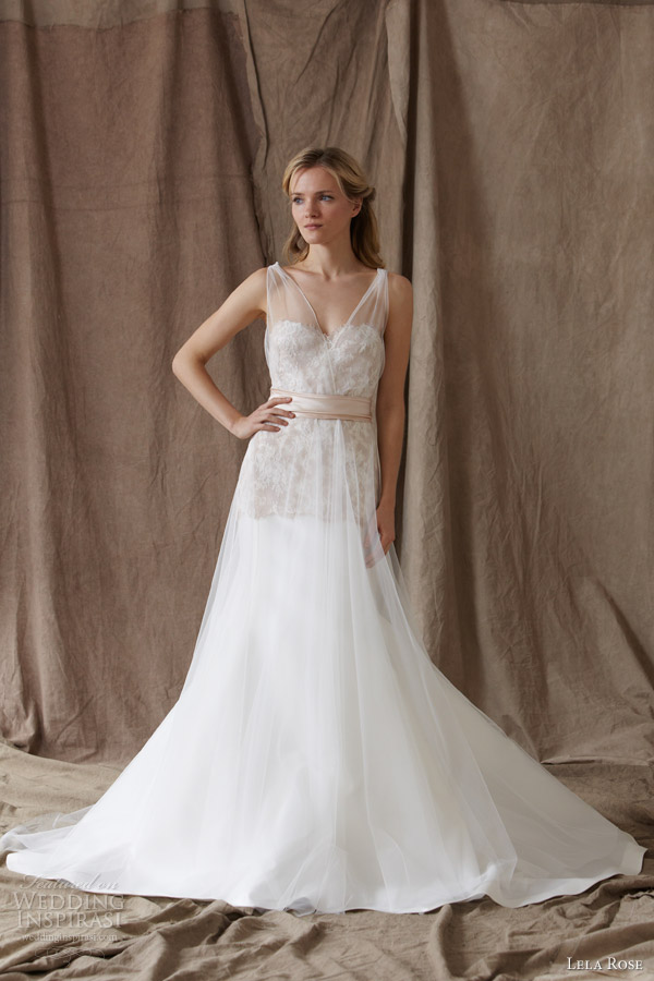 lela rose bridal spring 2014 the harbour wedding dress long topper overlay