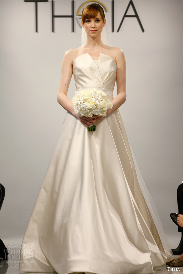 theia 2014 white couture wedding dress style 8900556