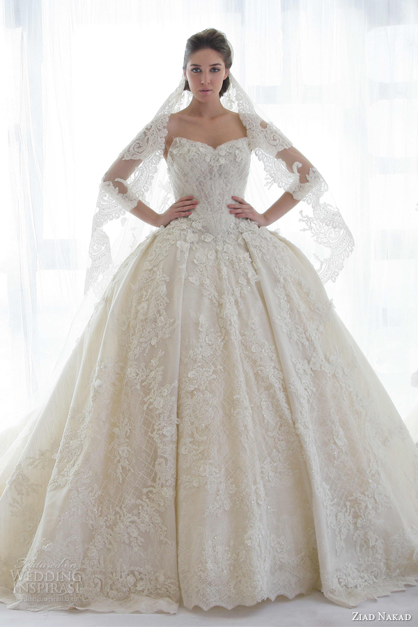 ziad nakad 2013 wedding dress ball gown