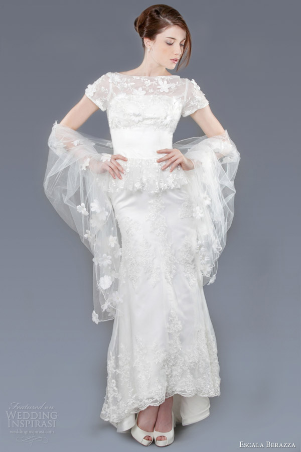 escala berazza custom made to order wedding dress katherine gown