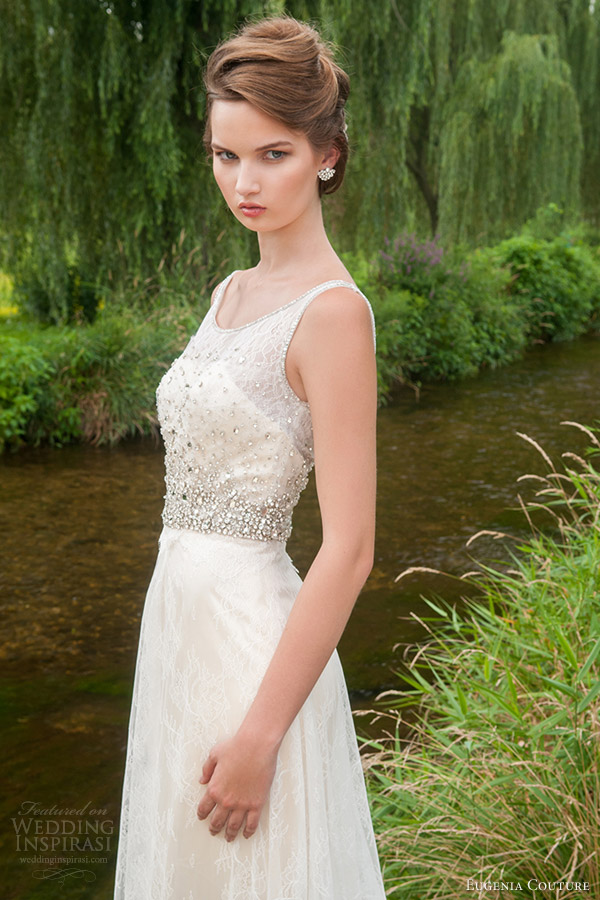 eugenia couture 2014 eleanor sleeveless wedding dress