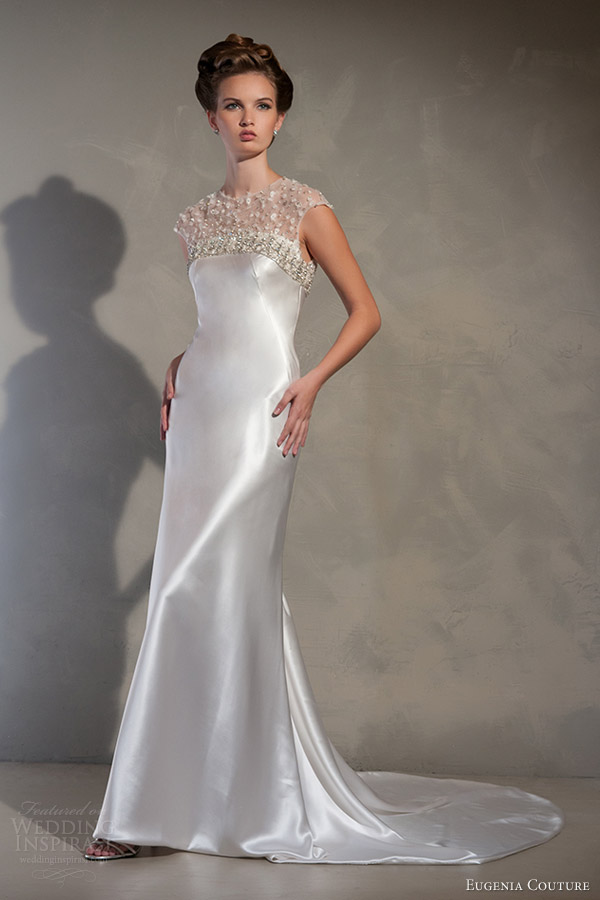 eugenia wedding dresses 2014 bridal couture clara cap sleeve gown