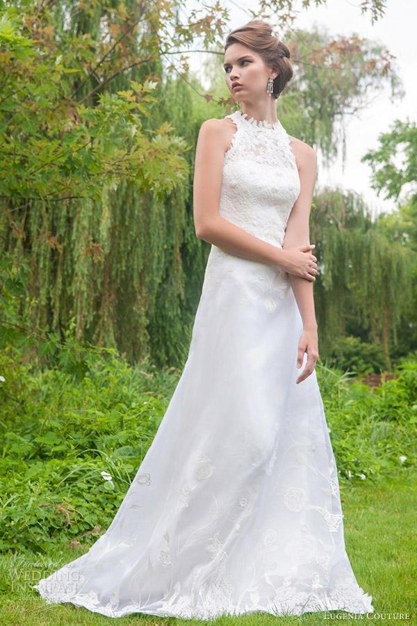 eugenia wedding dresses 2014 charlotte halter neck gown