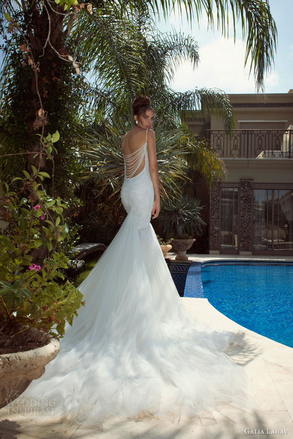 galia lahav bridal 2014 empress cleo wedding dress back view