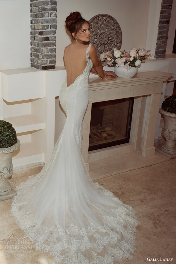 galia lahav wedding dresses 2014 juno gown back view