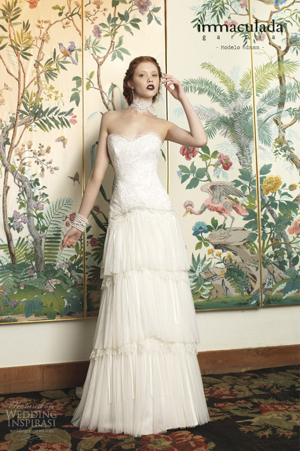 inmaculada garcia 2014 adama wedding dress