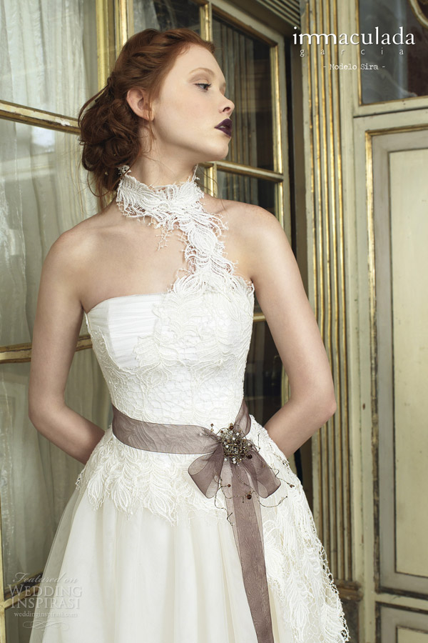 inmaculada garcia wedding dresses 2014 sira gown