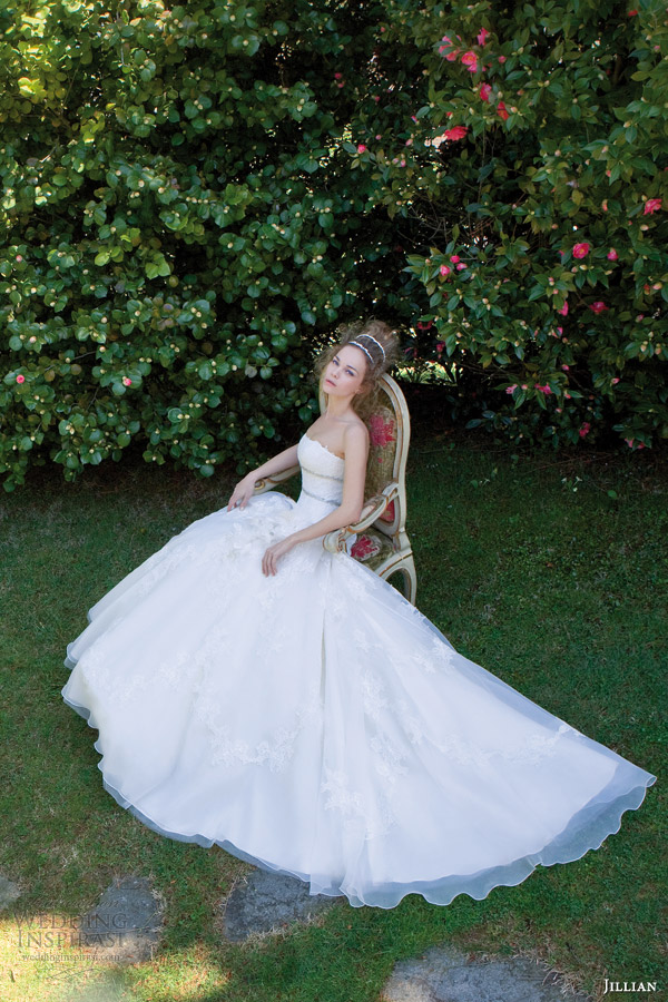 jillian sposa 2014 azalea collection strapless wedding dress style 95804