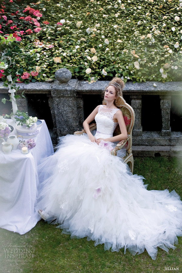 jillian sposa bridal 2014 sleeveless wedding dress style 95811