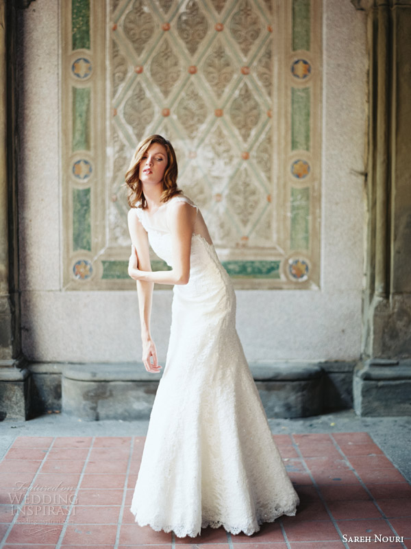 sareh nouri 2014 bridal skylar illusion cap sleeve wedding dress sareh nouri 2014 bridal skylar illusion cap sleeve wedding dress