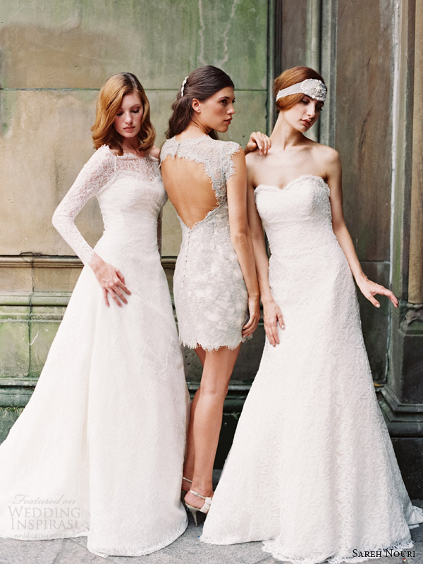 sareh nouri fall 2014 bridal josephine liza allie wedding dresses