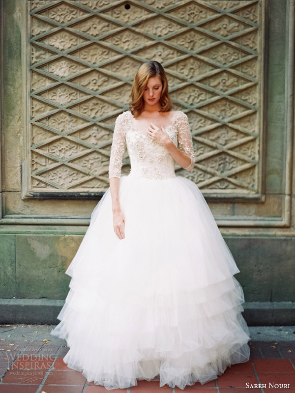 sareh nouri ziba wedding dress fall 2014