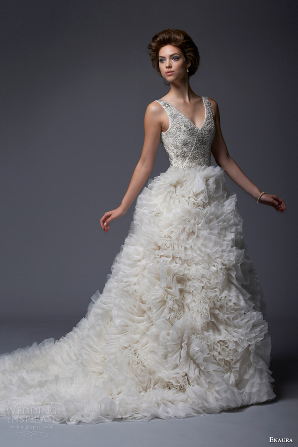 Enaura Bridal Fall 2013 Wedding Dresses | Wedding Inspirasi