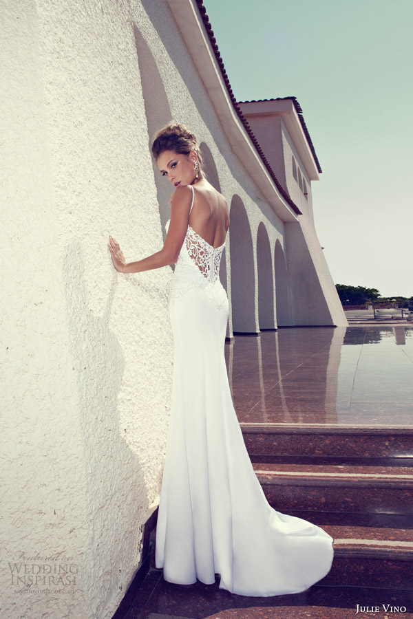 julie vino bridal 2014 sheath wedding dress straps back julie vino bridal 2014 sheath wedding dress straps back