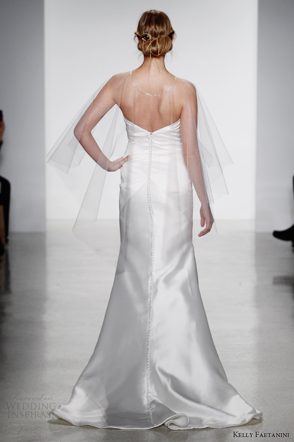kelly faetanini fall 2014 bridal delaney strapless wedding dress illusion cape back kelly faetanini fall 2014 bridal delaney strapless wedding dress illusion cape back