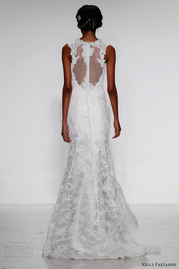 kelly faetanini wedding dresses fall 2014 haven sleeveless lace gown illusion back