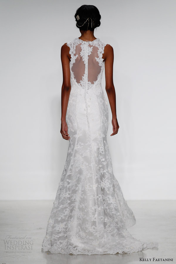 kelly faetanini wedding dresses fall 2014 haven sleeveless lace gown illusion back kelly faetanini wedding dresses fall 2014 haven sleeveless lace gown illusion back