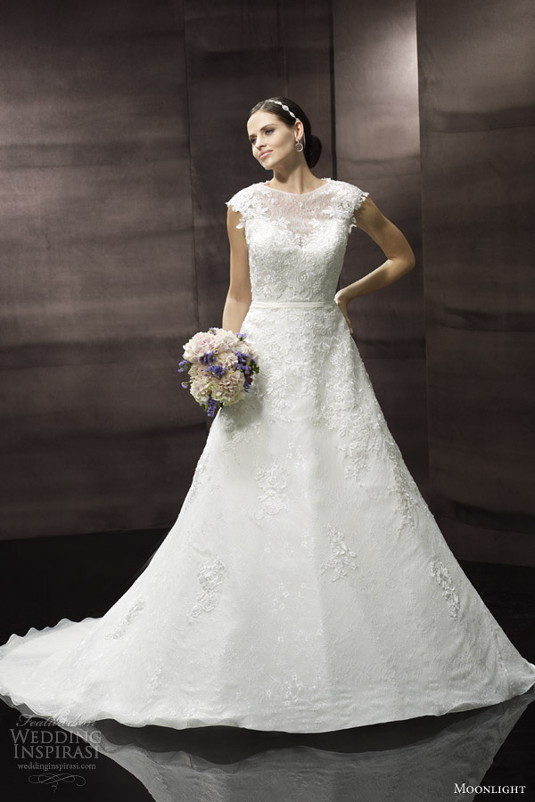 moonlight bridal collection spring 2014 wedding dress style j6298