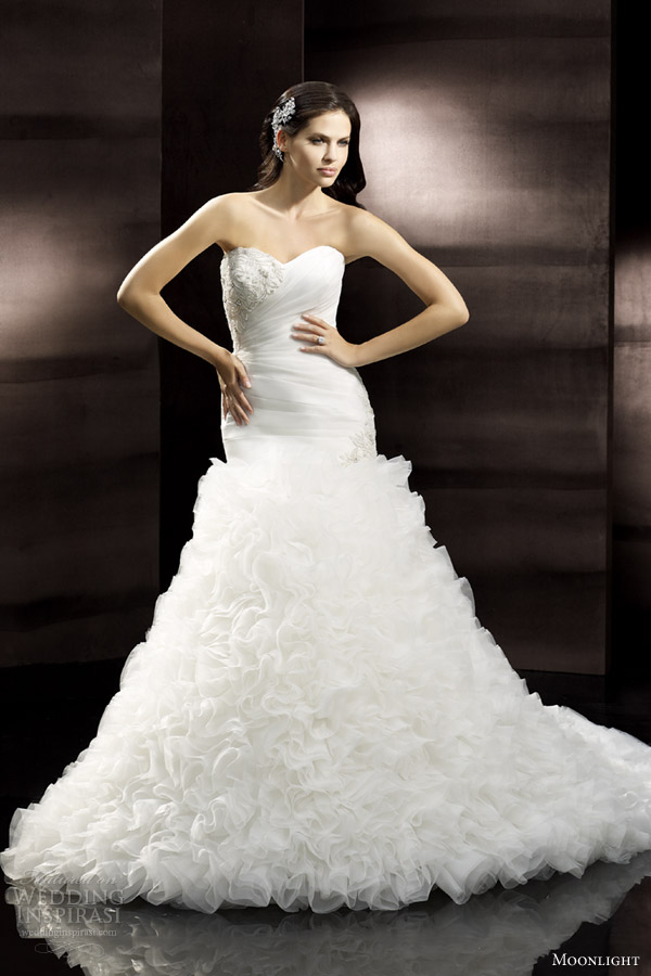 moonlight bridal spring 2014 wedding dress style j6303 f