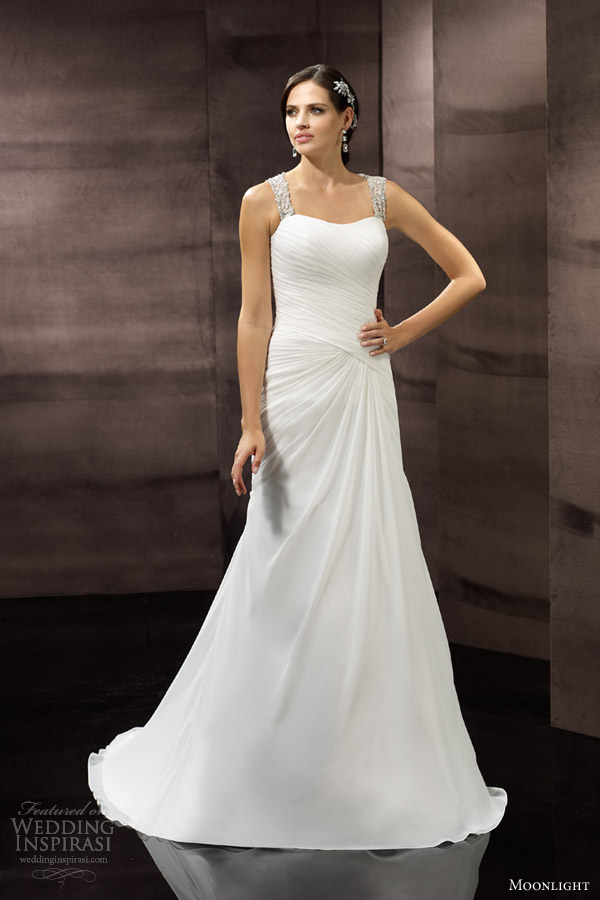 moonlight bridal wedding dresses spring 2014 gown style j6292