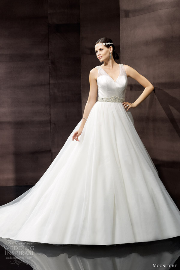 moonlight collection spring 2014 wedding dress style j6296