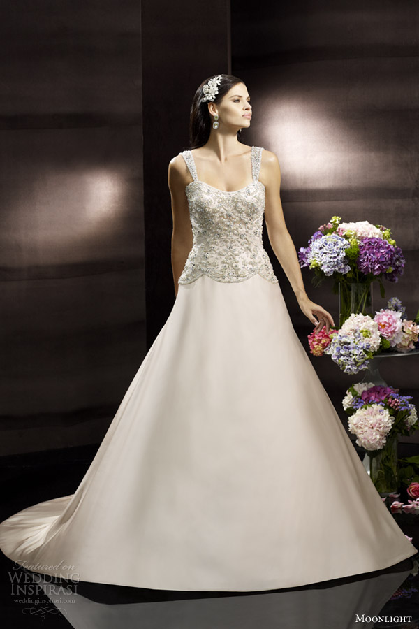 moonlight collection spring 2014 wedding dress style j6304 f