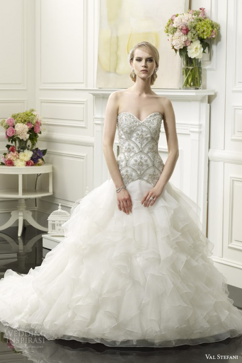 Val Stefani Spring 2014 Wedding Dresses | Wedding Inspirasi