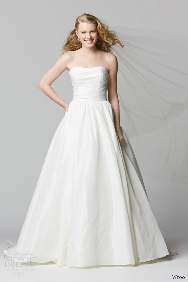 wtoo by watters wedding dress pring 2014 strapless gown style 12406 ada