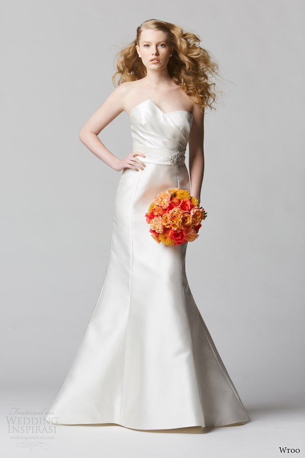 wtoo wedding dresses spring 2014 strapless gown style 12815 avenza