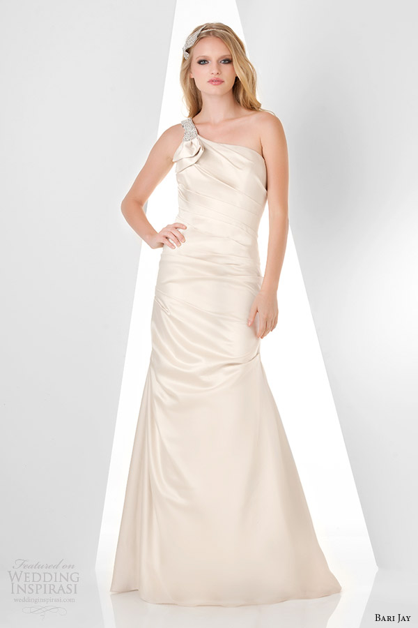 bari jay bridal bridesmaid dress style 857