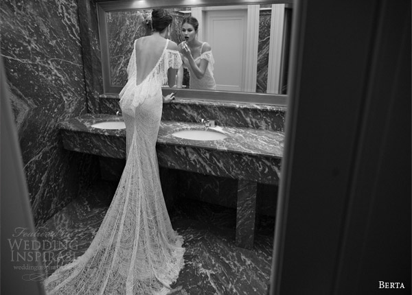 berta bridal 2014 elegant lace wedding dress