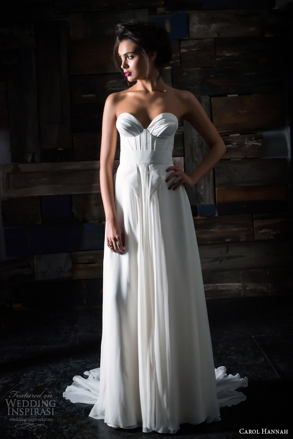 carol hannah 2014 l le ciel skirt le etoille bustier bridal separates full view