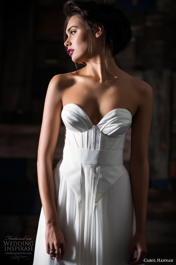 carol hannah 2014 l le ciel skirt le etoille bustier bridal separates