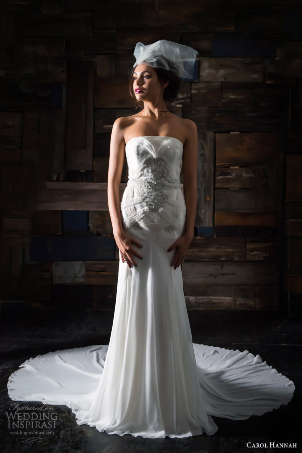 carol hannah wedding dresses 2014 la lune strapless bridal gown