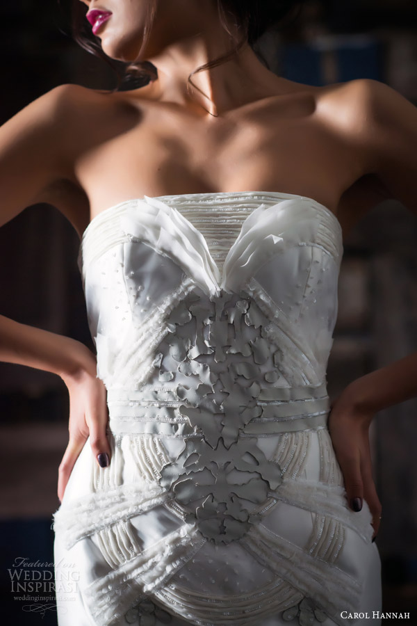 carol hannah wedding dresses 2014 la lune strapless gown