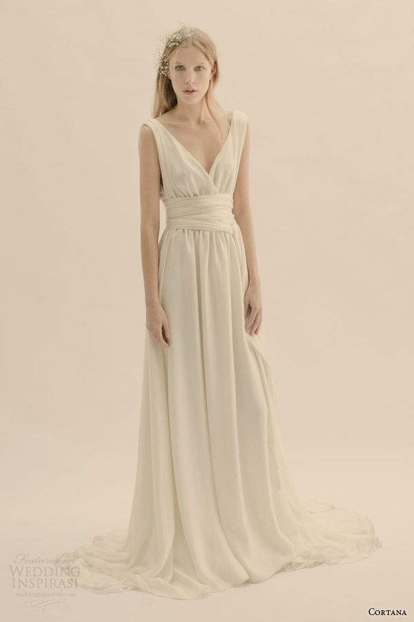 cortana bridal esperanza sleeveless wedding dress