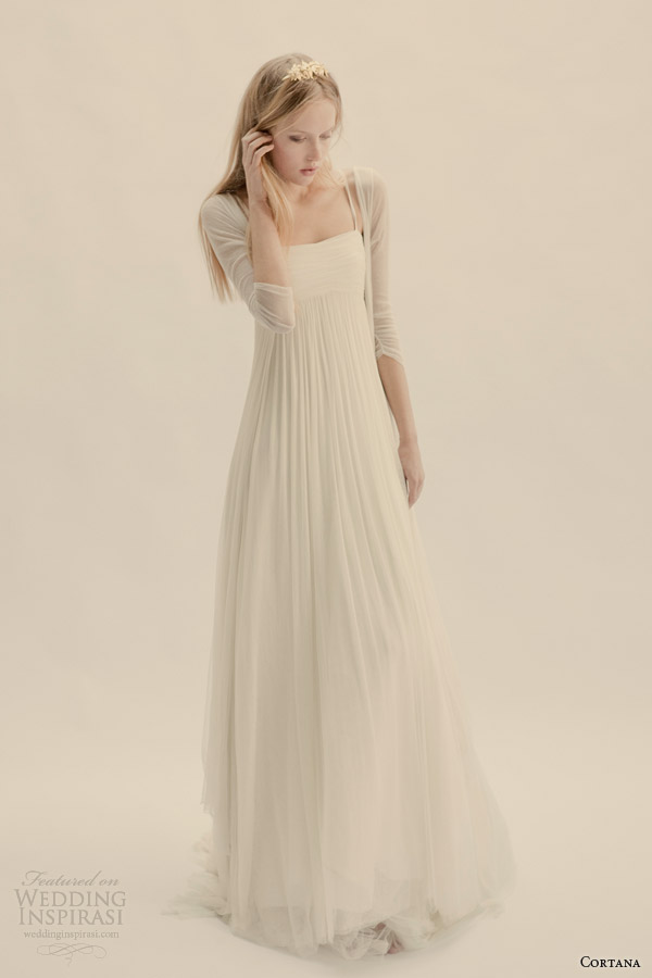 cortana wedding dresses gemma gown volare coat