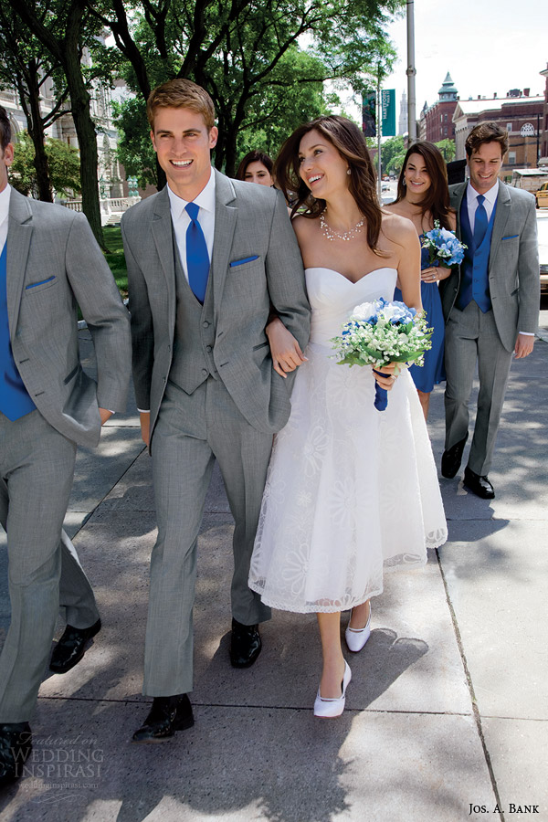 jos a bank tuxedos grey savoy tuxedo style 332 cobalt blue accessories