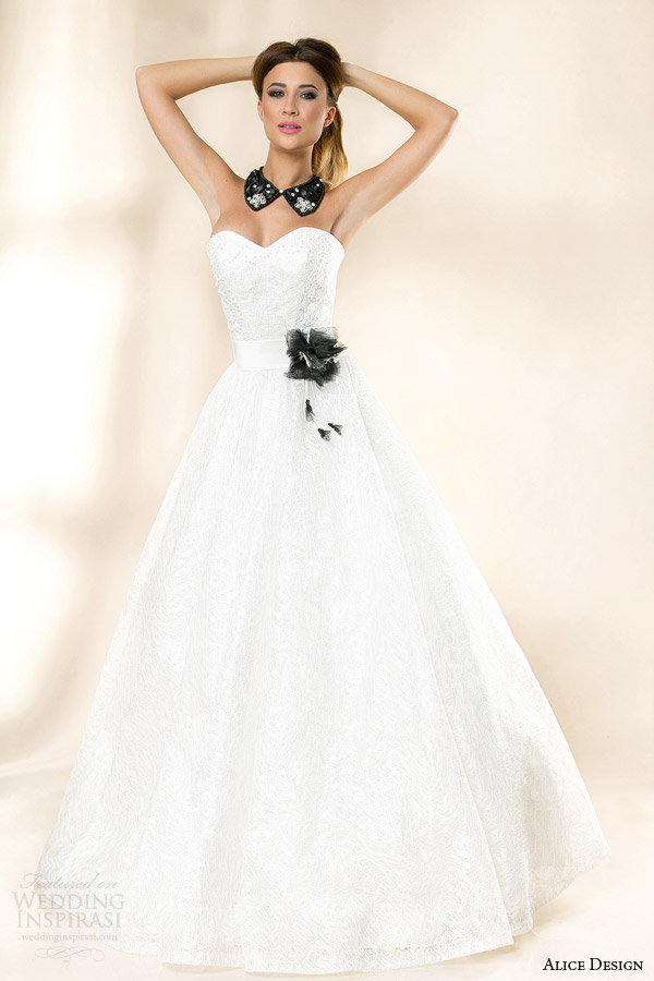 alice design 2014 vintage love rosabelle wedding dress black accents alice design 2014 vintage love rosabelle wedding dress black accents